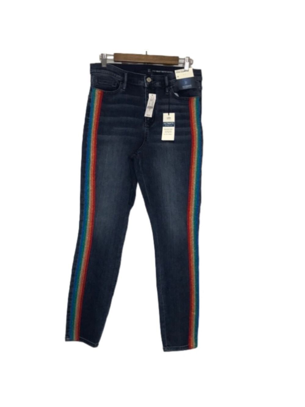 NWT NY&C HIGH-WAIST SUPER SKINNY JEANS SIZE 12